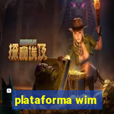plataforma wim